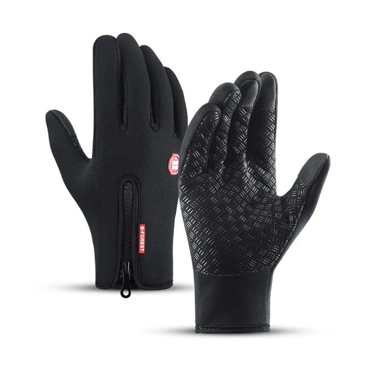 Gants thermiques de cyclisme chauds pour hommes, pour Sport de plein air, course à pied, vélo, Ski, Camping, randonnée, moto, automne et hiver